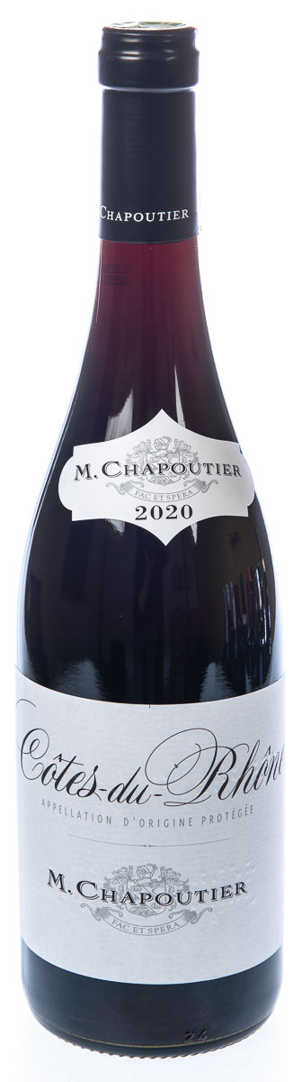 CHAPOUTIER Côtes du Rhone Rouge 6 x 750 ml