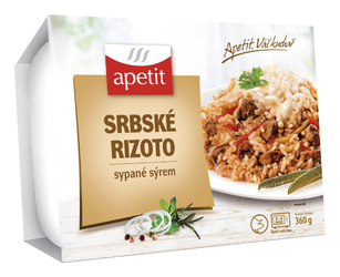 Apetit Rizoto srbské sypané sýrem chlaz. 480 g