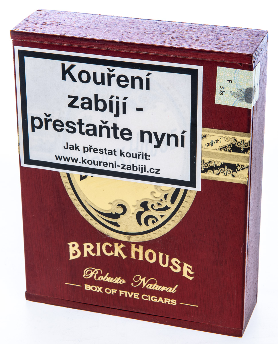 BRICK HOUSE Robusto Natural 5 ks