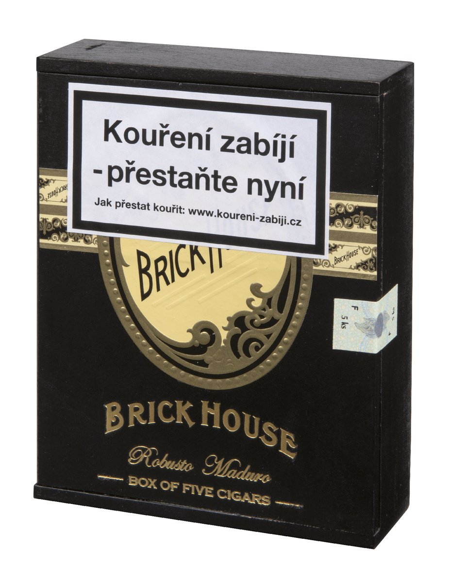 BRICK HOUSE Robusto Maduro doutníky 5 ks