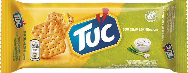 Tuc zakysaná smetana&cibule 24 x 100 g