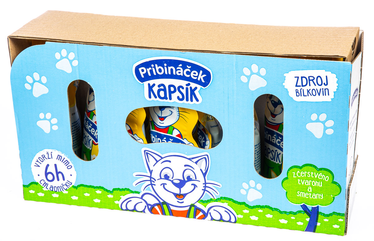 Pribináček Kapsík vanilka chlaz. 10 x 70 g