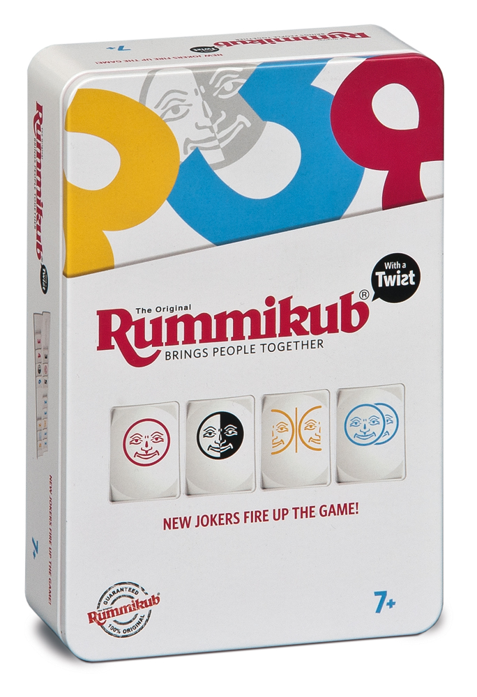 Rummikub Twist Mini plechovka 1 ks