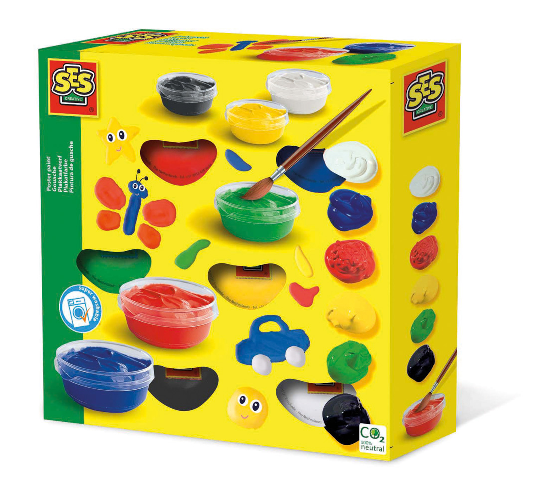 Barvy plakátové SES 1 ks