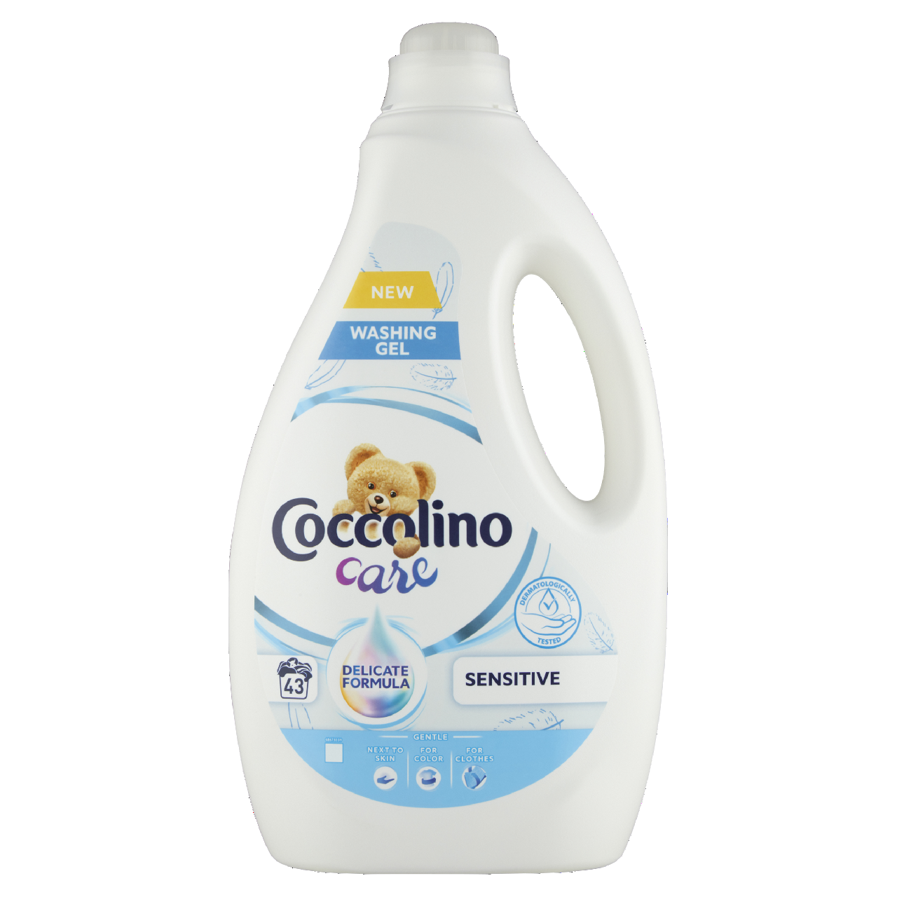 Coccolino Care Sensitive Tekutý prací přípravek (43 praní) 1,72 l