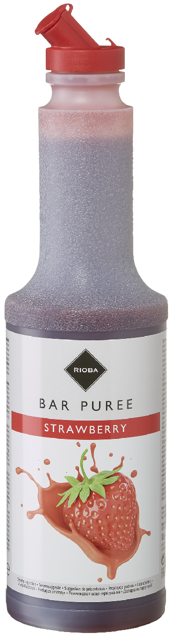 RIOBA Puree Sirup Strawberry / jahoda 1 l