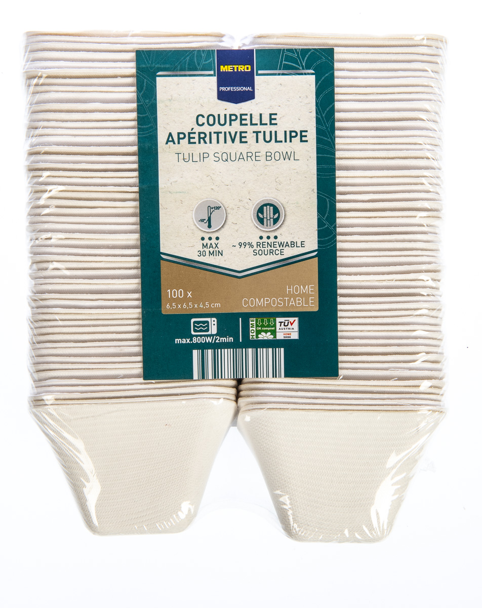 METRO PROFESSIONAL Miska tulipán 100 ks