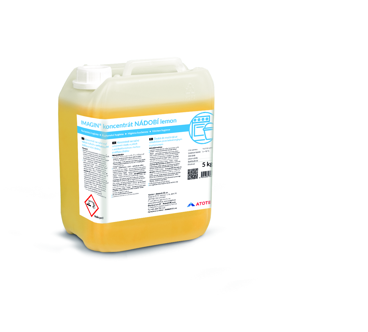 Imagin® Prostředek na mytí nádobí lemon 5 kg