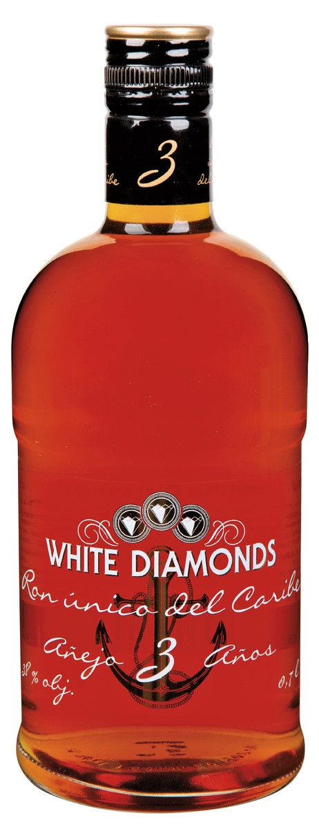 WHITE DIAMONDS Rum 38 % 700 ml