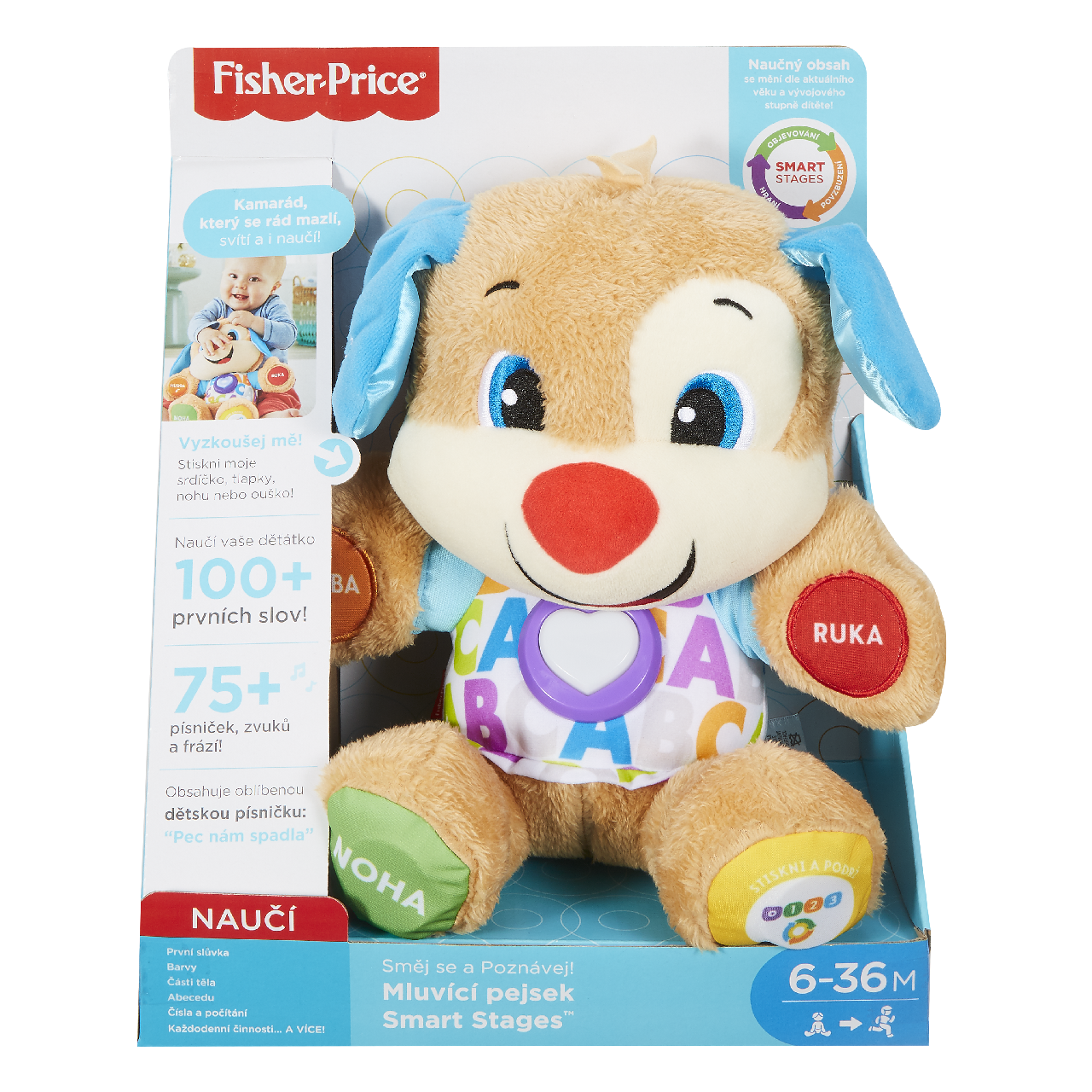 Pejsek mluvící Fisher Price CZ 1 ks