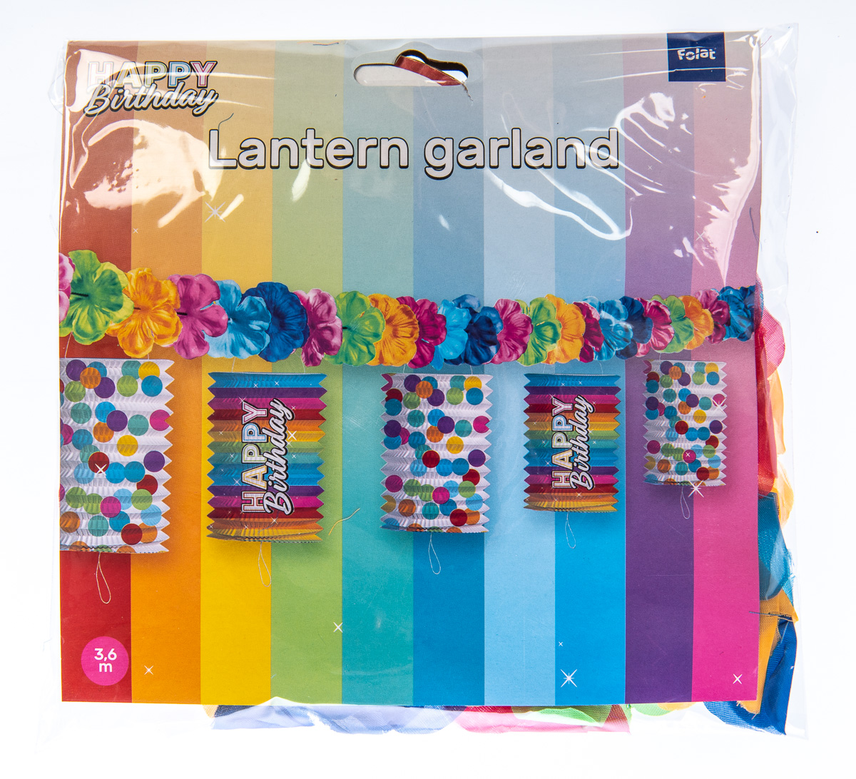 FOLAT Lampion Grilanda 3,6 m 1 ks