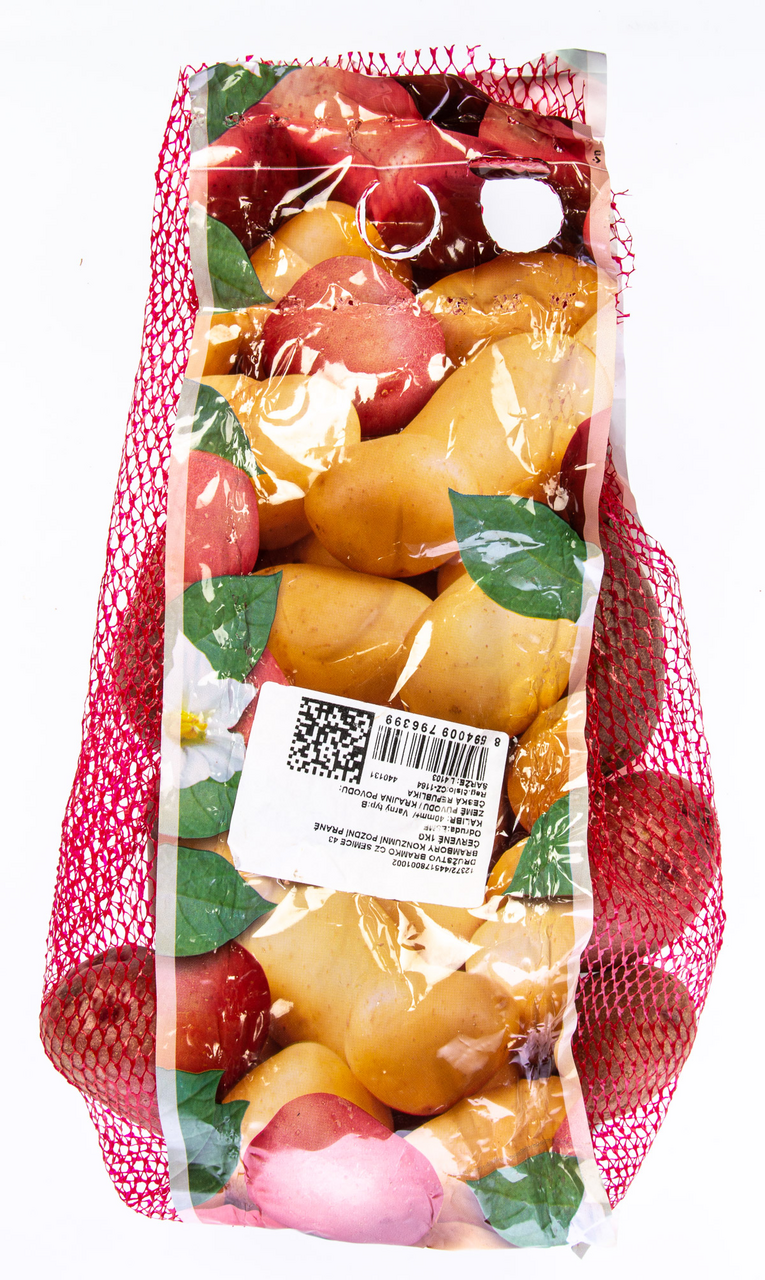 Brambory červené prané CZ čerstvé 1 kg