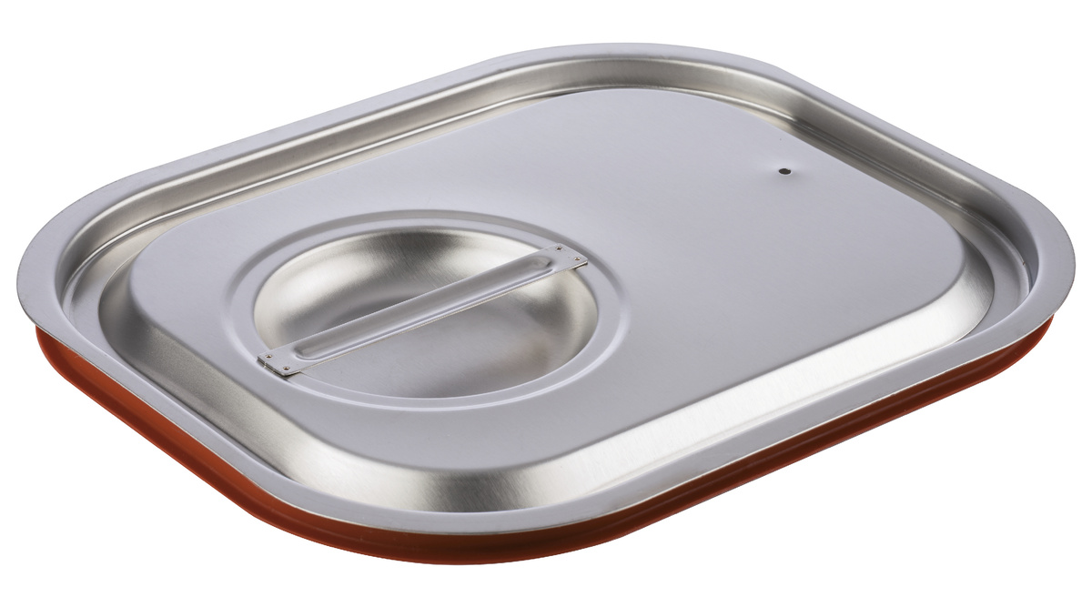 METRO PROFESSIONAL Víko GN1/2 nerez+silikon 1 ks