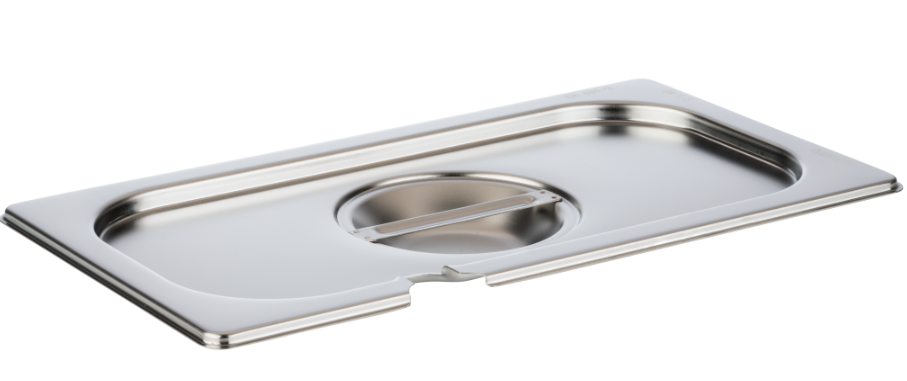 METRO PROFESSIONAL Víko s otvorem GN1/3 nerez 1 ks