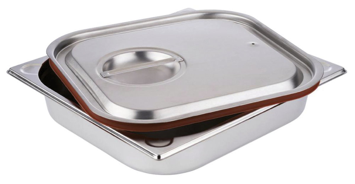 METRO PROFESSIONAL Víko GN1/3 nerez+silikon 1 ks