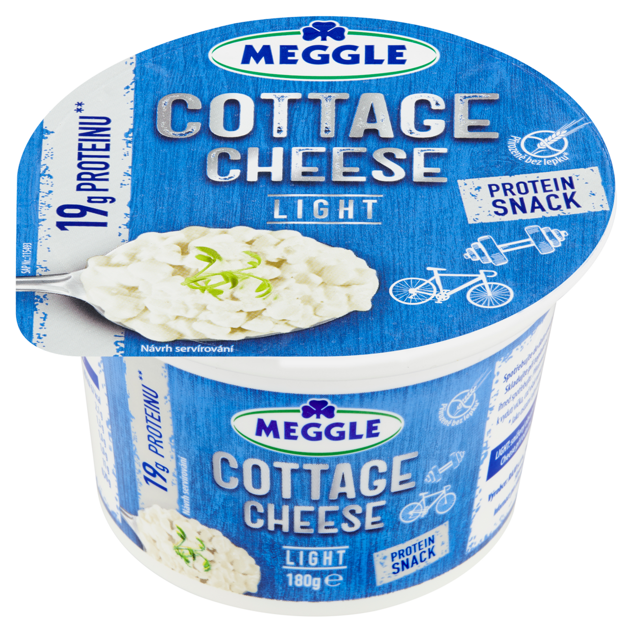 MEGGLE Cottage sýr light chlaz. 6 x 180 g