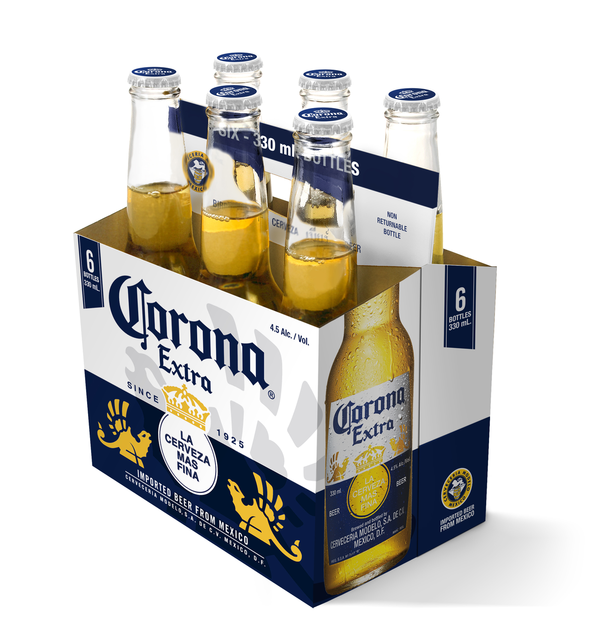 Corona Pivo Extra 6 x 355 ml