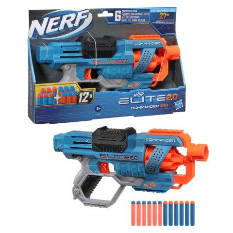 Dětská pistole Nerf Elite 2.0 Commander RD-6 8+ 1 ks