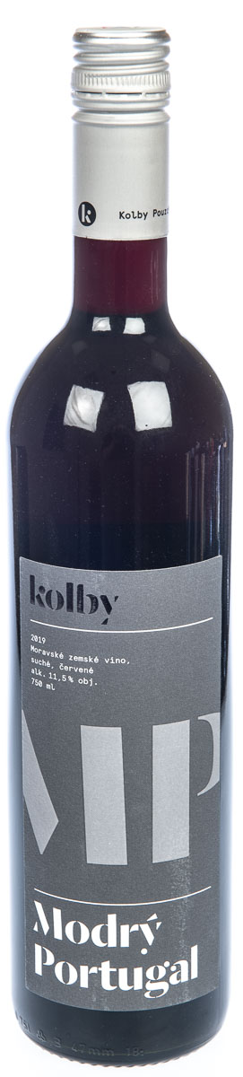 KOLBY Classic Modrý Portugal moravské zemské víno 6 x 750 ml
