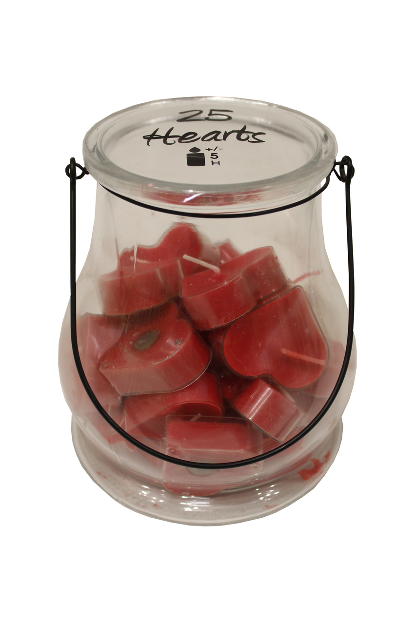 Svíčka vánoční srdce/hvězda 1 ks