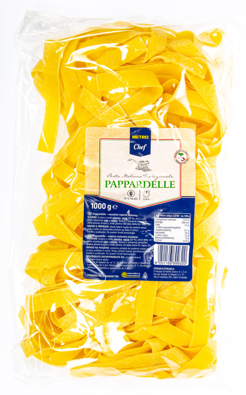 METRO Chef Pappardelle chlaz. 1 kg