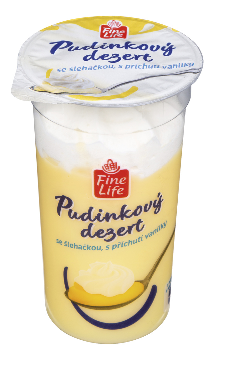 Fine Life Dezert pudinkový vanilka 20 x 200 g
