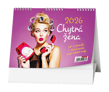 BALOUŠEK Kalendář stolní Chytrá žena 1 ks