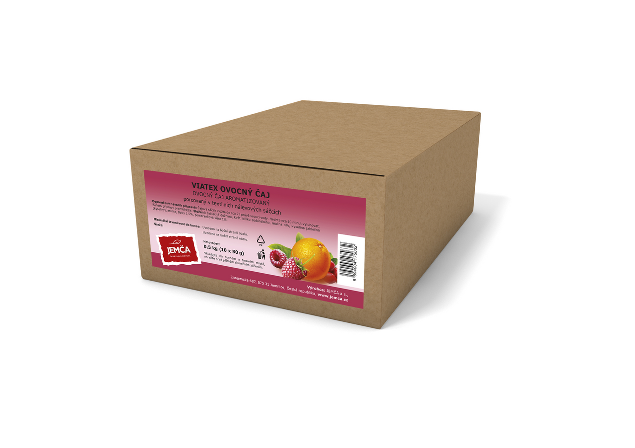 JEMČA Gastro Viatex Ovocný čaj - sáčky 500 g