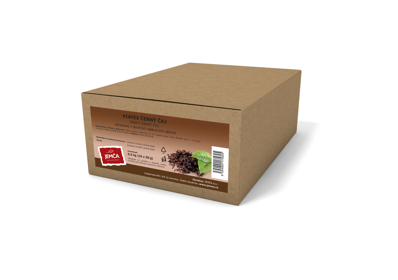 JEMČA Gastro Viatex Černý čaj - sáčky 500 g