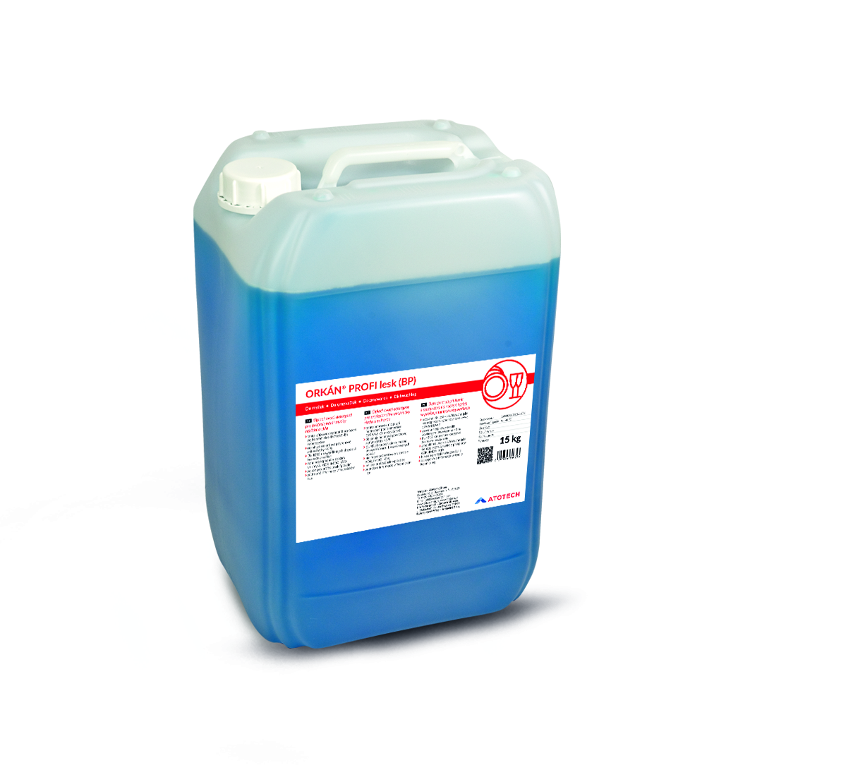 Orkán Profi lesk neutrální oplachový prostředek do průmyslové myčky 15 kg