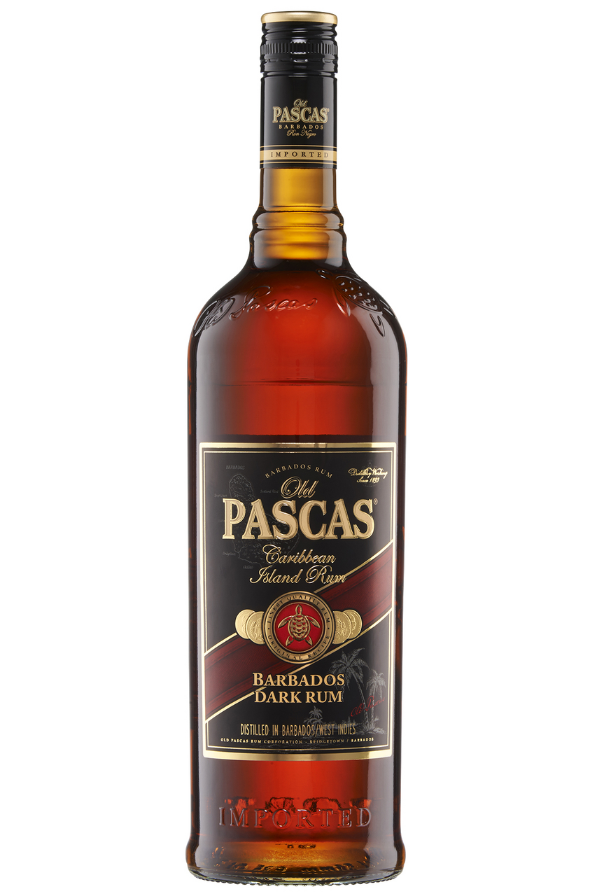OLD PASCAS Barbados Dark 37,5 % 1 l