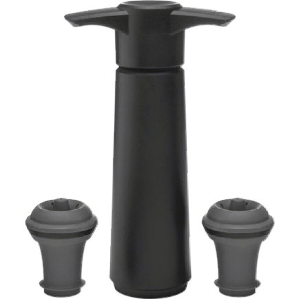 VACUVIN Wine Pumpa + 2 špunty černá 1 ks