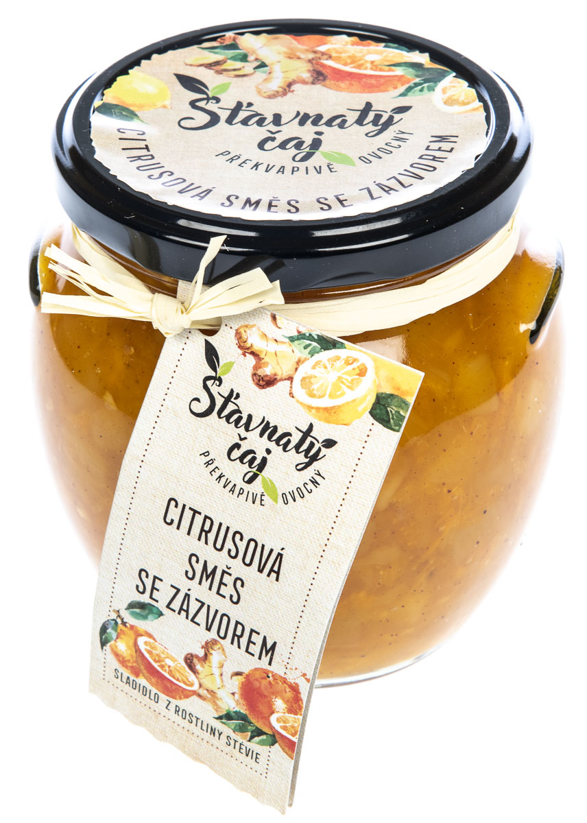 MADAMI Šťavnatý čaj Citrus se zázvorem 520 ml