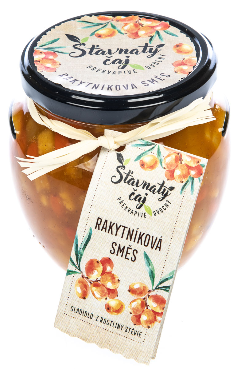 MADAMI Šťavnatý čaj Rakytníková směs 520 ml