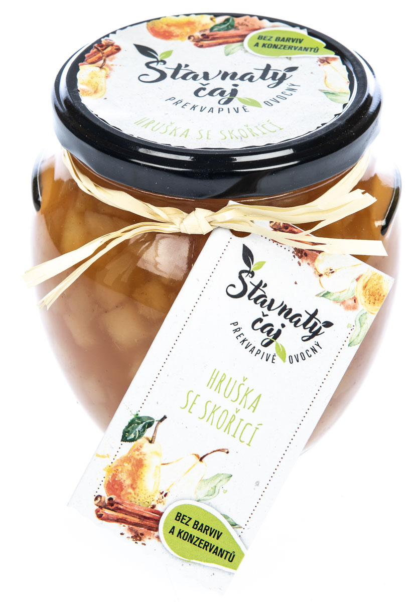 MADAMI Šťavnatý čaj Hruška se skořicí 520 ml