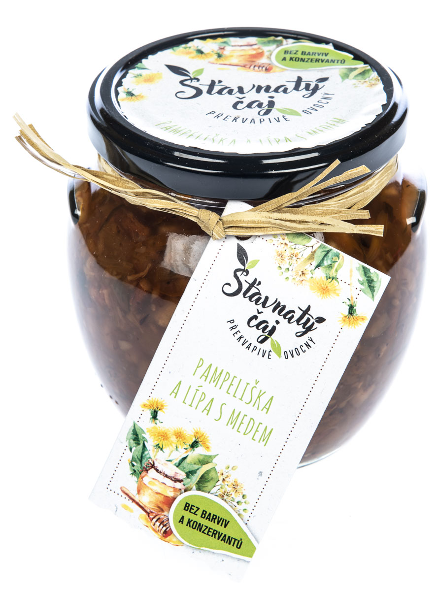 MADAMI Šťavnatý čaj Pampeliška s medem 520 ml