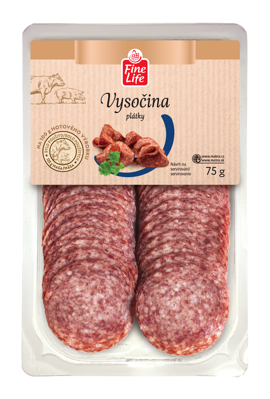 Fine Life Vysočina plátky chlaz. 75 g