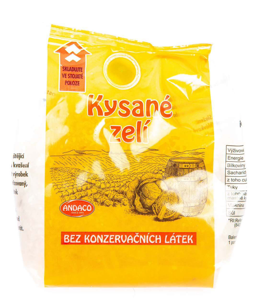 Zelí kysané chlaz. 500 g