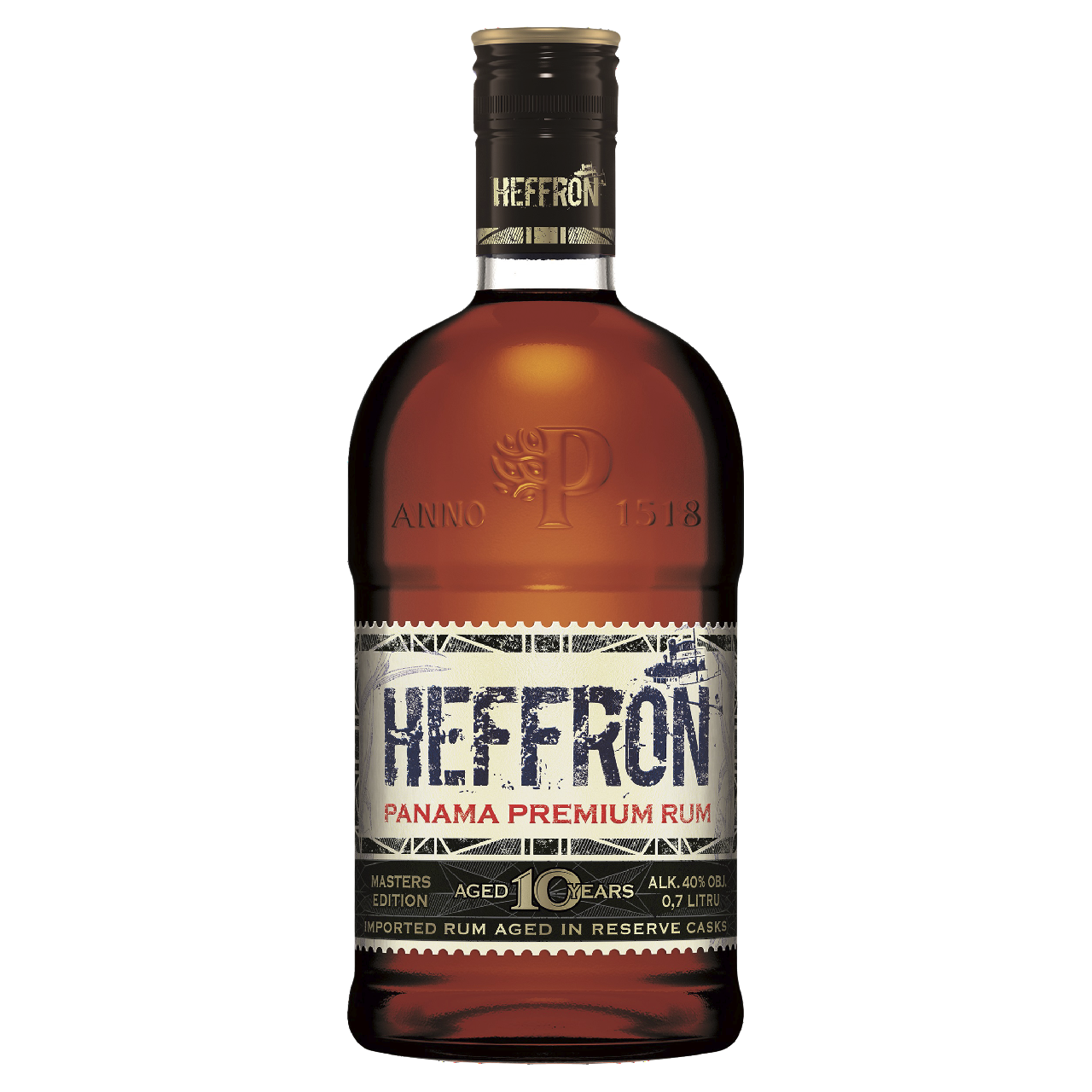 HEFFRON Panama Premium 10yo 40 % 8 x 700 ml