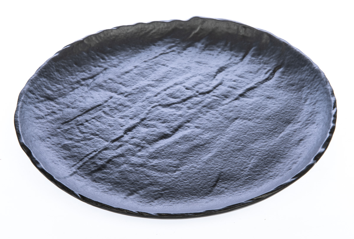 Tognana Talíř mělký VULCANIA 26 cm černý 6 ks