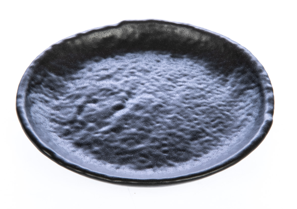 Tognana Talíř dezertní VULCANIA 10 cm porcelán černý 12 ks