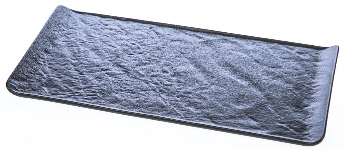 Tognana Podnos Vulcania 29,5 x 15 cm porcelán černý 1 ks