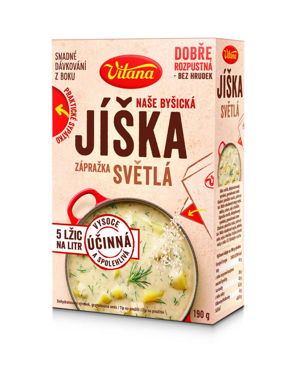 Vitana Jíška světlá 190 g