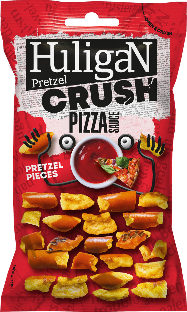 Huligan Preclíky Sriracha Chili 18 x 65 g