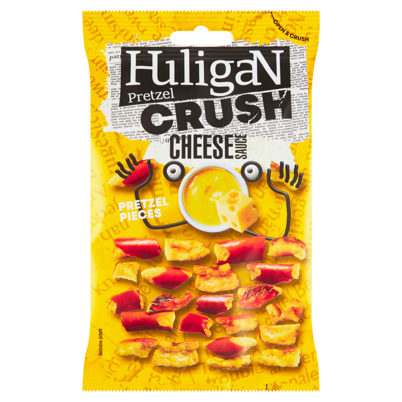 The Bakers Huligan Preclíky lámané sýrové 1x65g