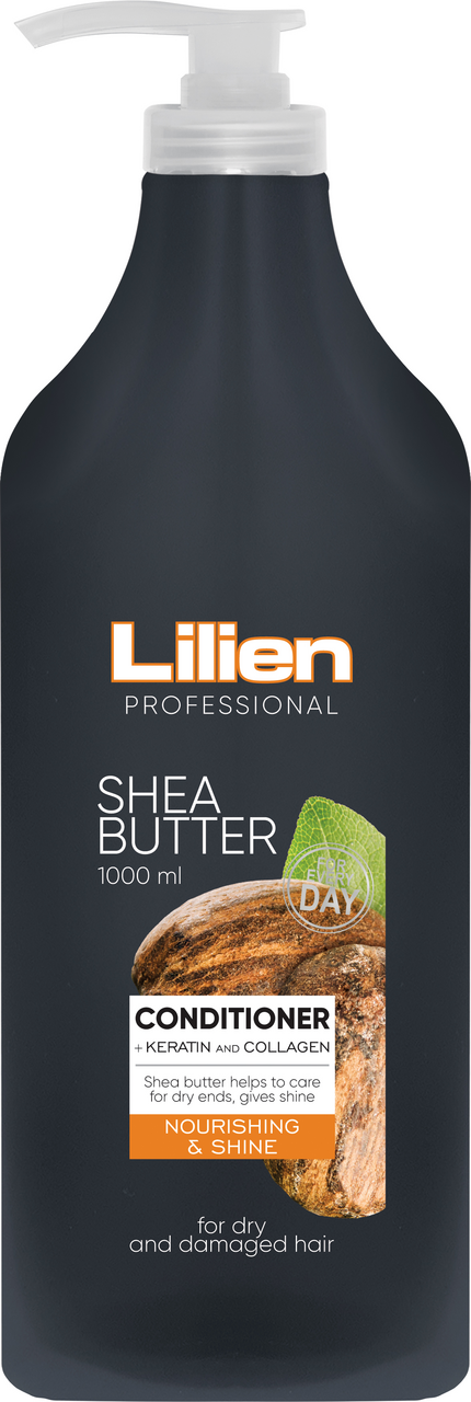 Lilien Professional Shea Butter Konditioner pro suché a poskozené vlasy 1 l
