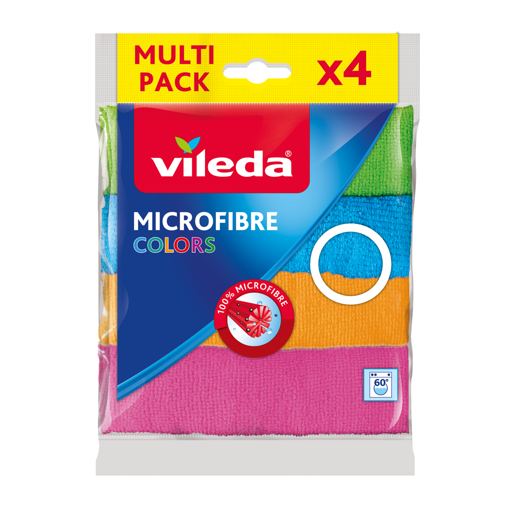 vileda Colors Mikrohadřík univerzální 4 ks