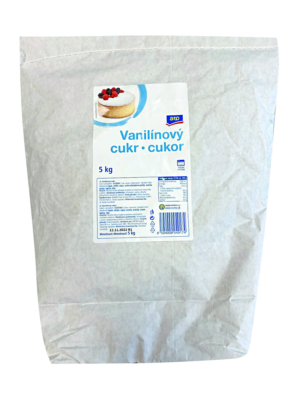 aro Vanilínový cukr 5 kg