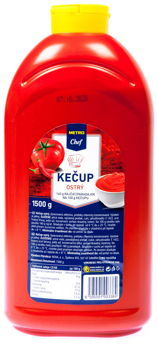 METRO Chef Kečup ostrý 1,5 kg