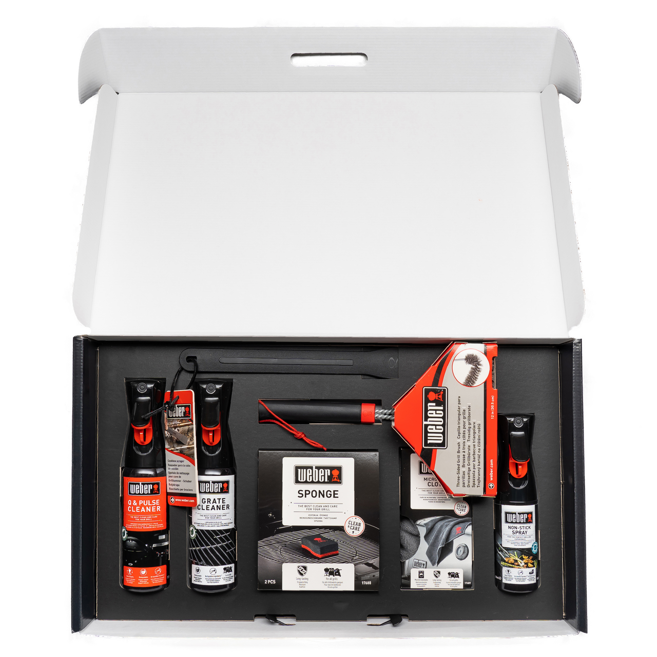 weber Sada čisticí pro grily na dřevěné uhlí 1 ks